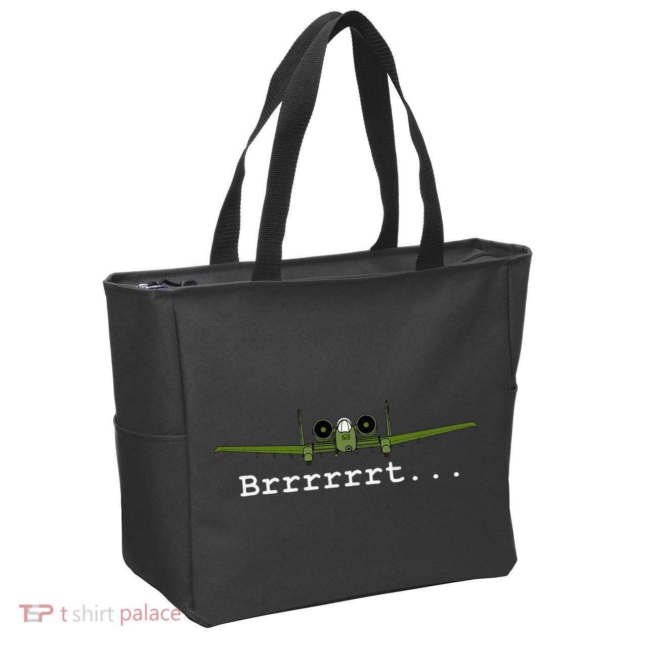 A10 Thunderbolt Ii Warthog Funny Zip Tote Bag