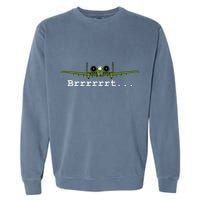 A10 Thunderbolt Ii Warthog Funny Garment-Dyed Sweatshirt