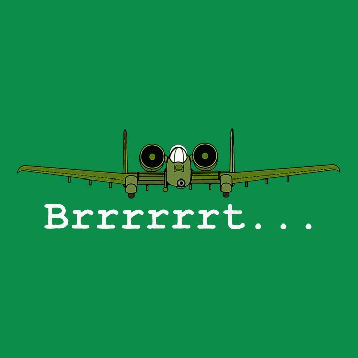 A10 Thunderbolt Ii Warthog Funny Tall T-Shirt