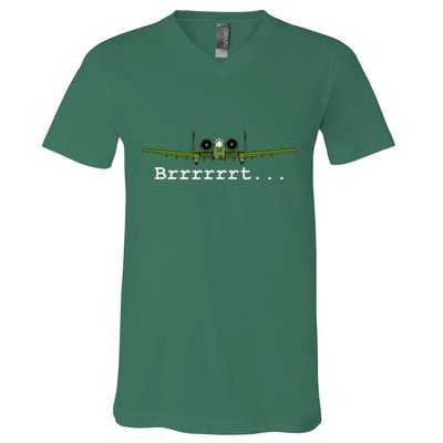 A10 Thunderbolt Ii Warthog Funny V-Neck T-Shirt