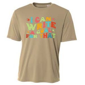 Autism Teacher I Can Write A Goal For That Cooling Performance Crew T-Shirt