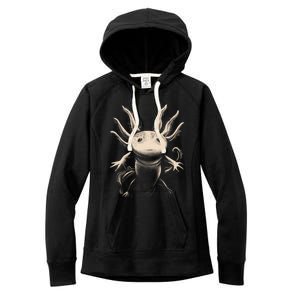 Axolotl: There Is No Planet B Gift Climate Change Is Real! Gift Women's Fleece Hoodie