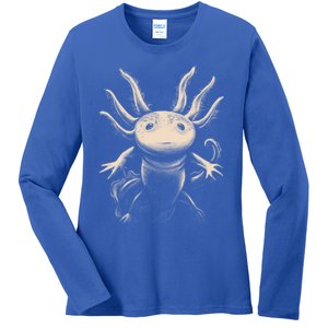 Axolotl: There Is No Planet B Gift Climate Change Is Real! Gift Ladies Long Sleeve Shirt