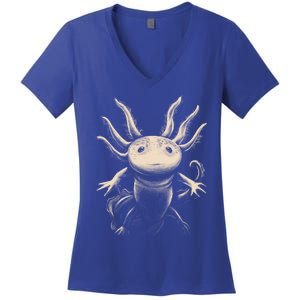 Axolotl: There Is No Planet B Gift Climate Change Is Real! Gift Women's V-Neck T-Shirt