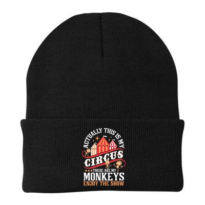 Actually This Is My Circus These Are Monkeys Monkey Lover Beanie