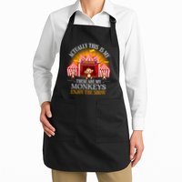 Actually This Is My Circus These Are Monkeys Monkey Lover Apron