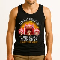 Actually This Is My Circus These Are Monkeys Monkey Lover Tank Top