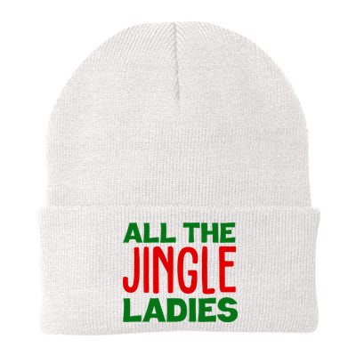 All The Jingle Ladies Funny Christmas Beanie