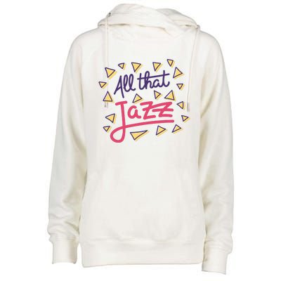 All That Jazz Womens Funnel Neck Pullover Hood