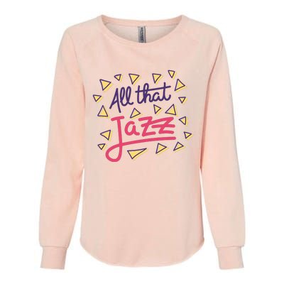 All That Jazz Womens California Wash Sweatshirt