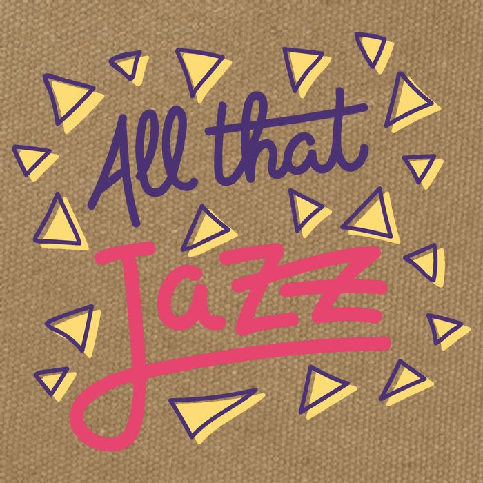 All That Jazz Cotton Canvas Backpack