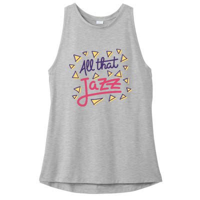 All That Jazz Ladies PosiCharge Tri-Blend Wicking Tank