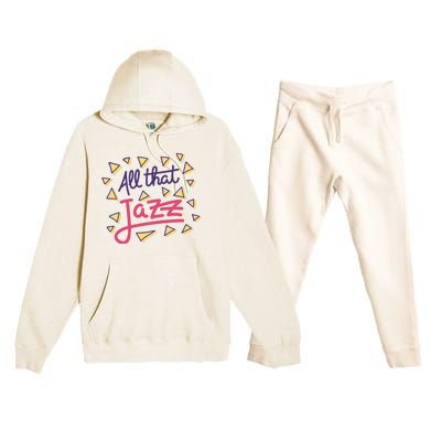 All That Jazz Premium Hooded Sweatsuit Set