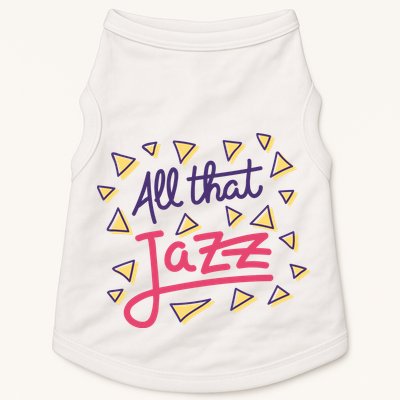All That Jazz Doggie Tank