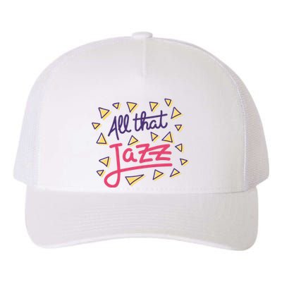 All That Jazz Yupoong Adult 5-Panel Trucker Hat