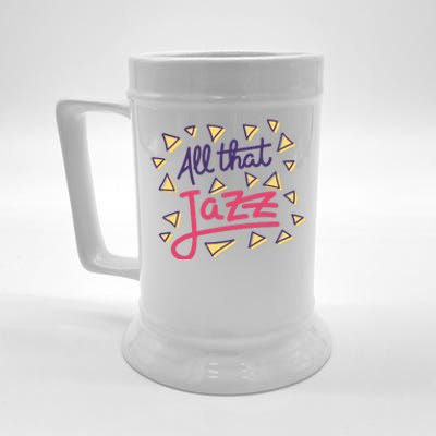 All That Jazz Beer Stein