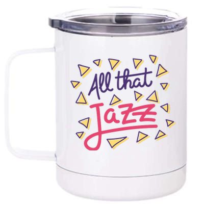 All That Jazz 12 oz Stainless Steel Tumbler Cup