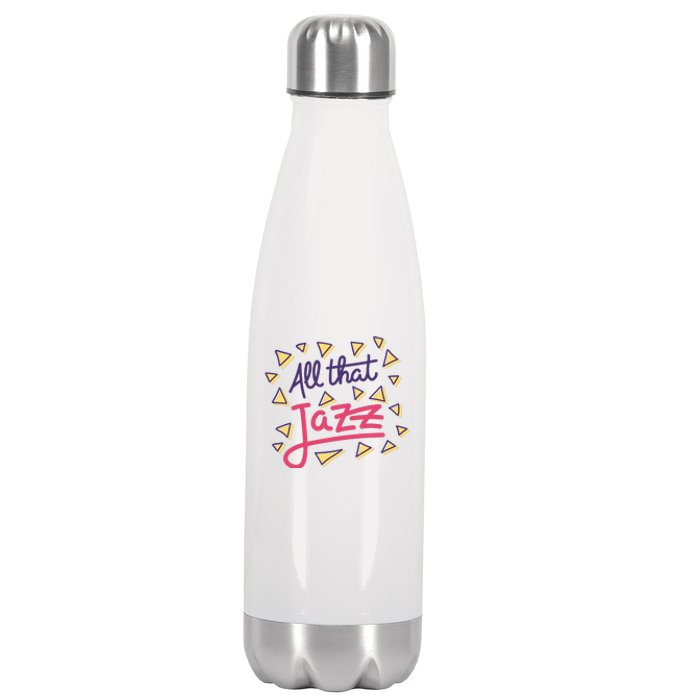 All That Jazz Stainless Steel Insulated Water Bottle