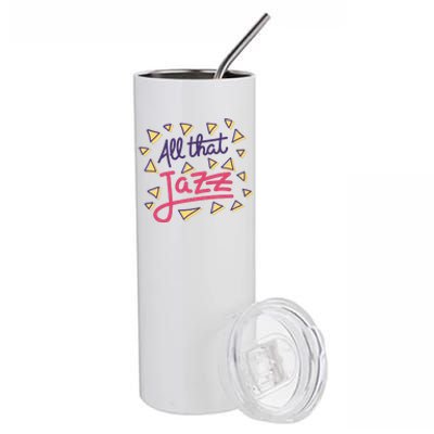 All That Jazz Stainless Steel Tumbler