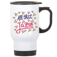 All That Jazz Stainless Steel Travel Mug