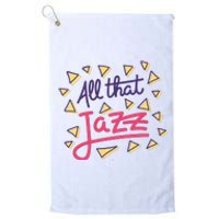 All That Jazz Platinum Collection Golf Towel