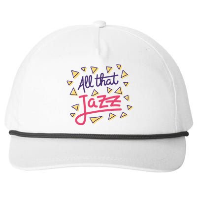 All That Jazz Snapback Five-Panel Rope Hat