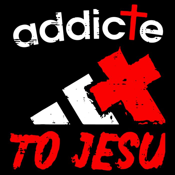 Addicted To Jesus Cooling Performance Crew T-Shirt