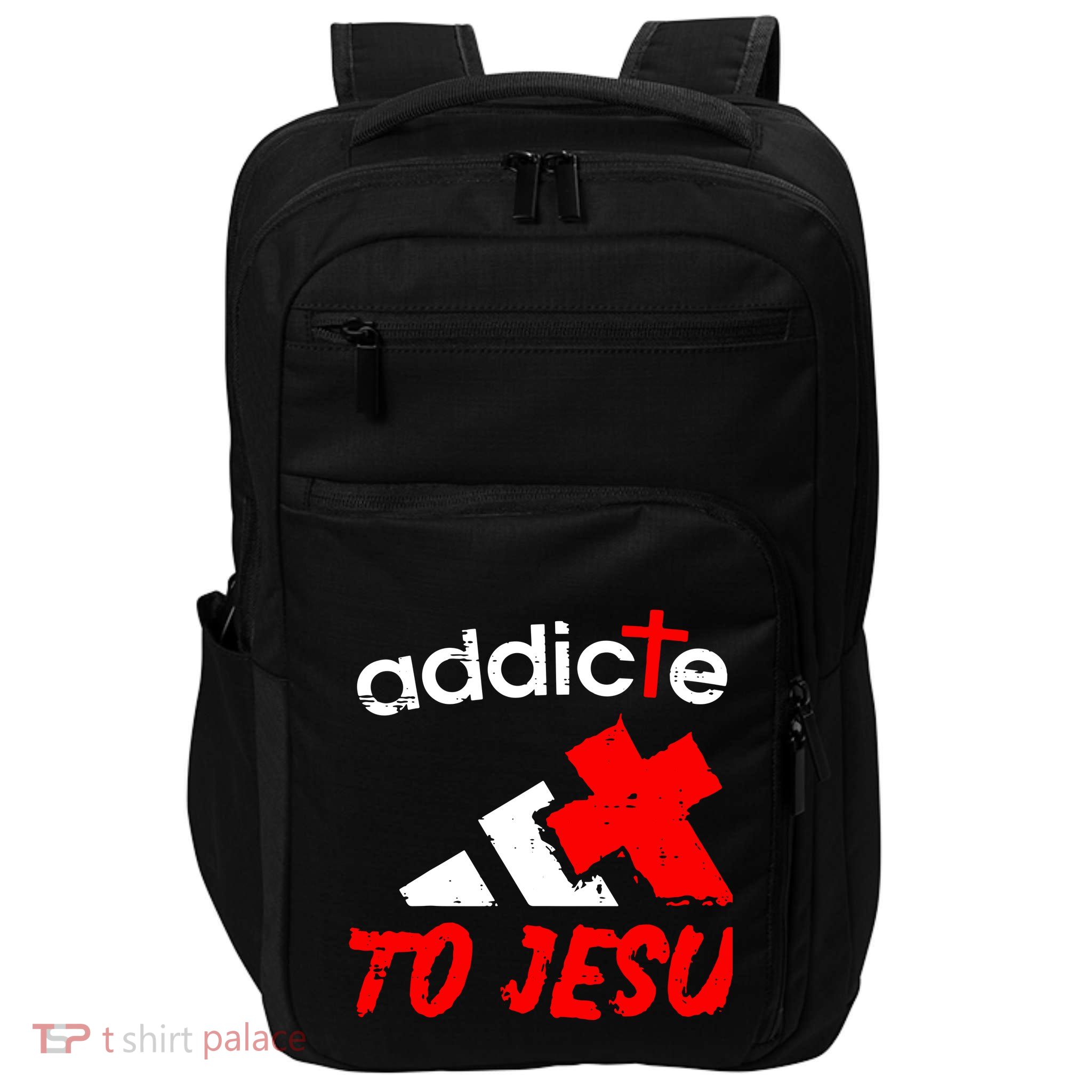 Addicted To Jesus Impact Tech Backpack