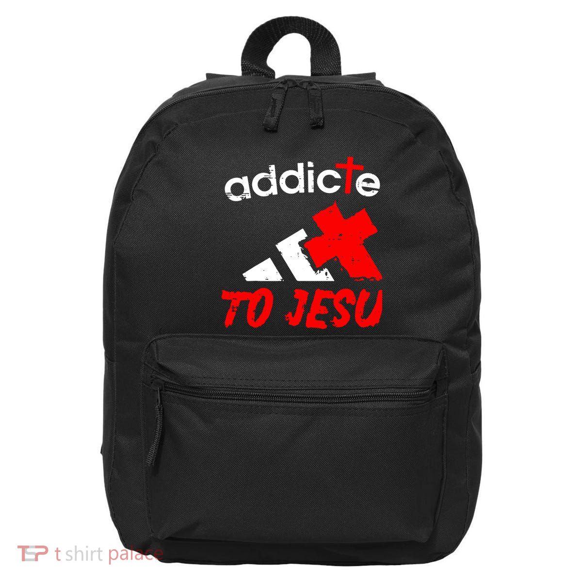Addicted To Jesus 16 in Basic Backpack