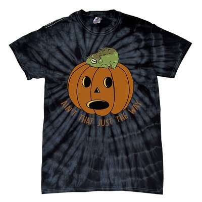 AinT That Just The Way Retro Style Pumpkin Tie-Dye T-Shirt