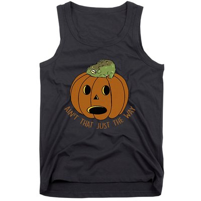 AinT That Just The Way Retro Style Pumpkin Tank Top