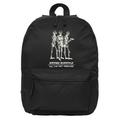 Avenged They Just Dont Understand 16 in Basic Backpack
