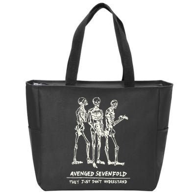 Avenged They Just Dont Understand Zip Tote Bag