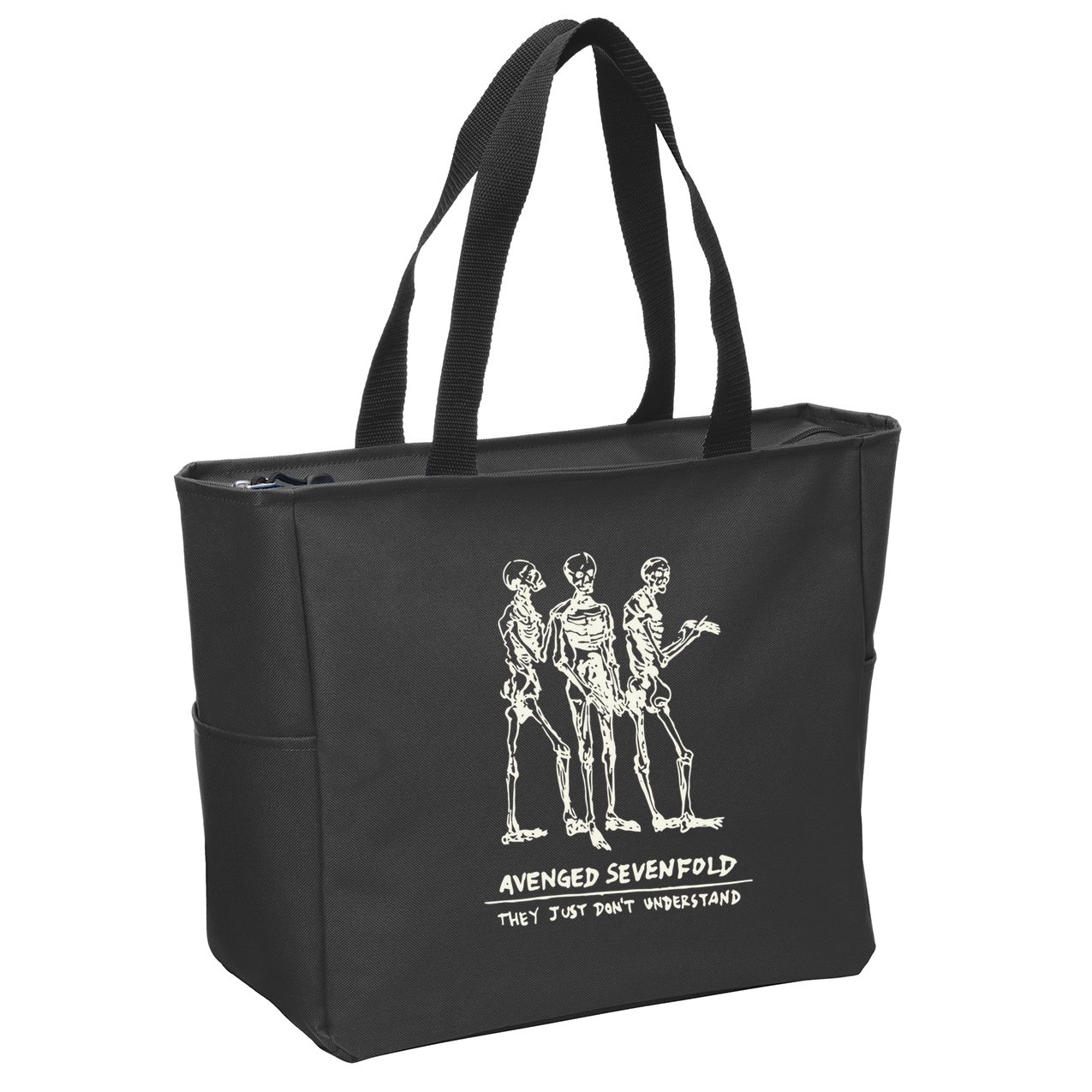Avenged They Just Dont Understand Zip Tote Bag