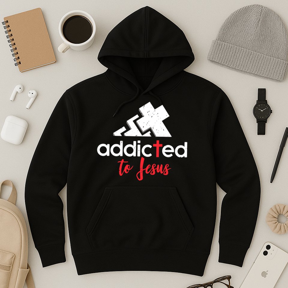 Addicted To Jesus Christian Faith God Hoodie