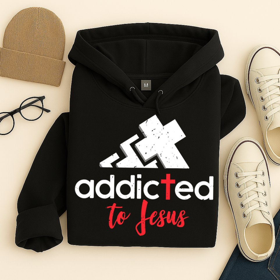 Addicted To Jesus Christian Faith God Hoodie