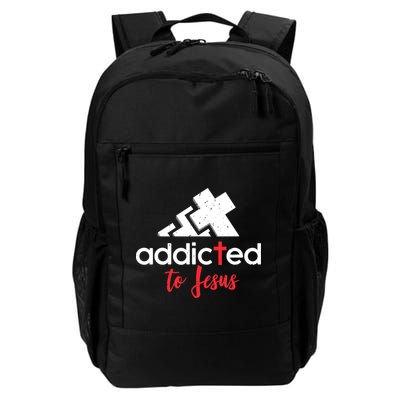 Addicted To Jesus Christian Faith God Backpack