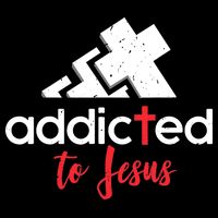 Addicted To Jesus Christian Faith God 16 in Basic Backpack