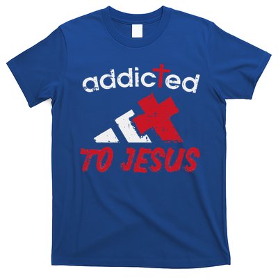 Addicted To Jesus God Faith Religious Christian T-Shirt