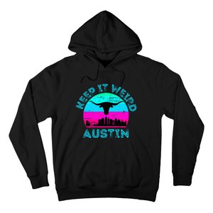 Austin Texas Keep It Weird Longhorn Sunset Gift Hoodie