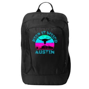 Austin Texas Keep It Weird Longhorn Sunset Gift City Backpack