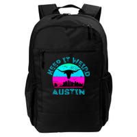 Austin Texas Keep It Weird Longhorn Sunset Gift Daily Commute Backpack