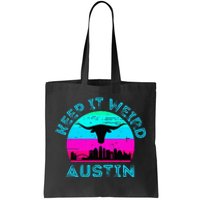 Austin Texas Keep It Weird Longhorn Sunset Gift Tote Bag