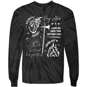 All Things Karlach Baldurs Gate 3 Game Lover Tie-Dye Long Sleeve Shirt