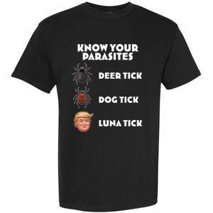 Anti Trump Know Your Parasites Lunatic Garment-Dyed Heavyweight T-Shirt