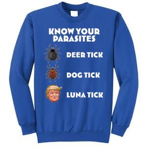 Anti Trump Know Your Parasites Lunatic Sweatshirt