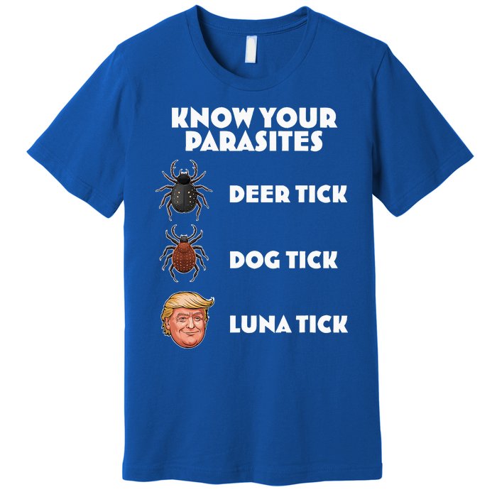 Anti Trump Know Your Parasites Lunatic Premium T-Shirt