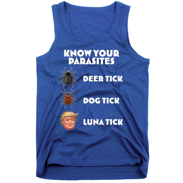 Anti Trump Know Your Parasites Lunatic Tank Top