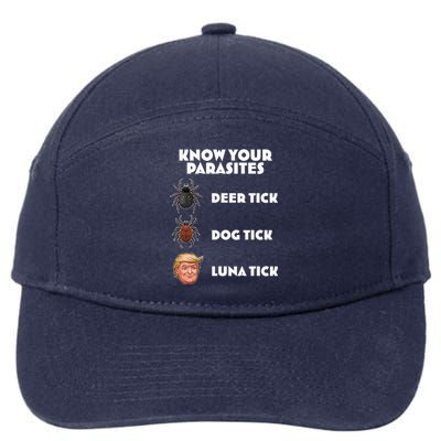 Anti Trump Know Your Parasites Lunatic 7-Panel Snapback Hat