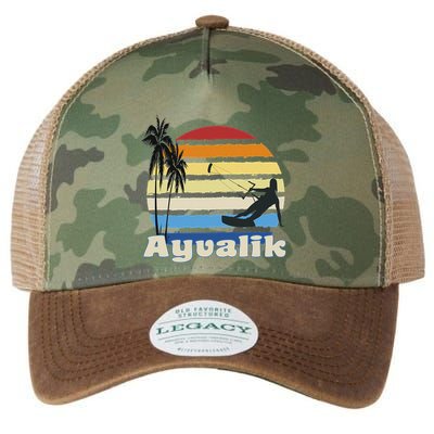 Ayvalik Turkey Kitesurfing Kitesurfer Beach Legacy Tie Dye Trucker Hat